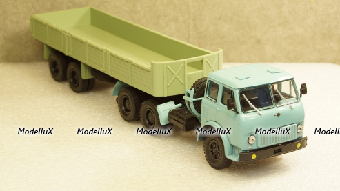 МАЗ 515 с полуприцепом МАЗ-5205 1965, H860, НАП 1:43