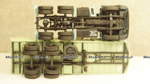 МАЗ 515 с полуприцепом МАЗ-5205 1965, H860, НАП 1:43