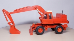 Атек ЭО-4321,Экскаватор, красный на заклепках.