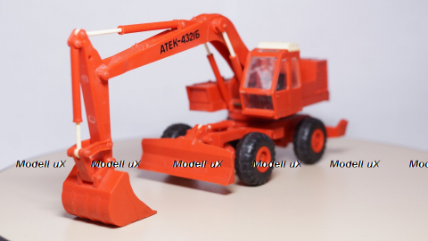 Атек ЭО-4321,Экскаватор, красный