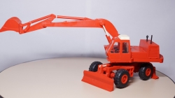 Атек ЭО-4321,Экскаватор, красный с ценой.