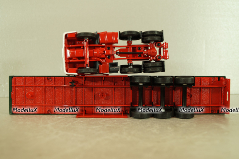 Москвич 412 с прицепом и Москвичом Г-5, GModel 1:43