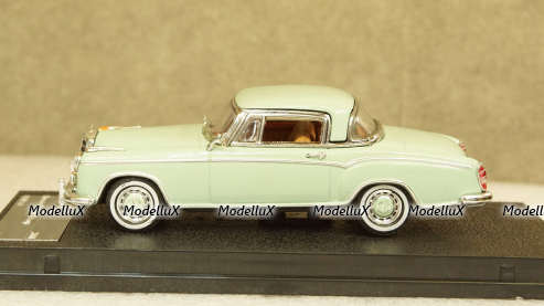 Mercedes 220 SE Coupe 1958 зеленый, 28666, Vitesse 1:43