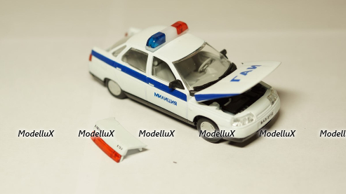 Ваз 2110 Милиция ГАИ, 1:43