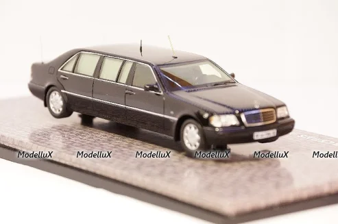 Mercedes S500 Pullman Guard (W140) Б. Ельцин, GON140, DiP Models 1:43