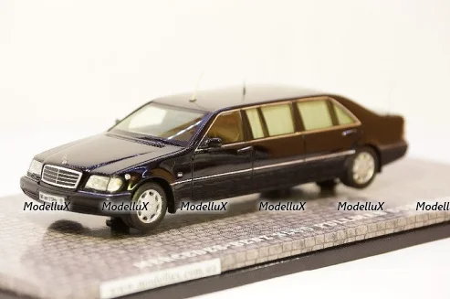 Mercedes S500 Pullman Guard (W140) Б. Ельцин, GON140, DiP Models 1:43