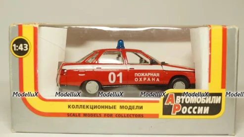 Ваз 2110 Пожарная охрана, Агат 1:43
