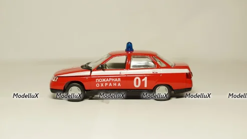 Ваз 2110 Пожарная охрана, Агат 1:43