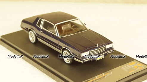 Chevrolet Monte Carlo 1981 darkblue, PRD590, Premium X 1:43