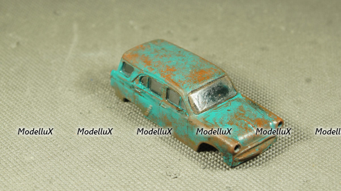 Москвич 423 кузов для Диорамы, OrisModel 1:43