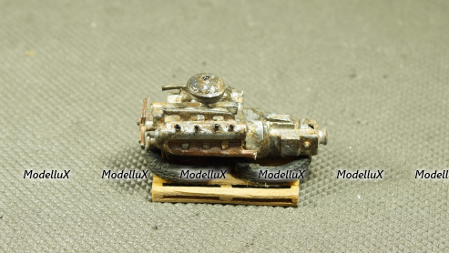 Мотор ЯМЗ-238  на поддоне, OrisModel 1:43