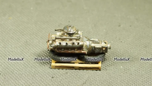 Мотор ЯМЗ-238  на поддоне, OrisModel 1:43