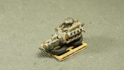 Мотор ЯМЗ-238  на поддоне, OrisModel 1:43