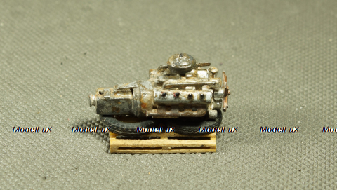 Мотор ЯМЗ-238  на поддоне, OrisModel 1:43