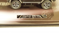 Mercedes Brabus G500 4x4 black, 437032460, Minichamps 1:43