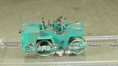 ДУ-54 каток со следами эксплуатации, OrisModel 1:43