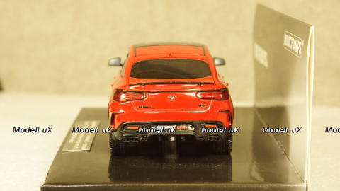 Mercedes Brabus 850 4x4 Coupe (C292) red 2016 on Basis: Mercedes GLE 63 S AMG, 437034312, Minichamps 1:43