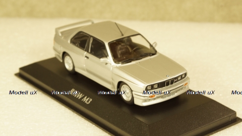 BMW M3 (E30) 1987 silver, 940020302, Maxichamps 1:43