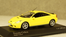 Toyota Celica (T23) 2000 желтая, 430168924, Minichamps 1:43
