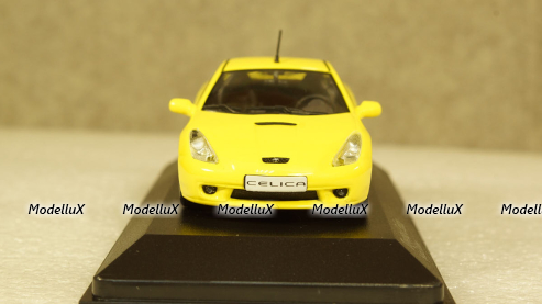 Toyota Celica (T23) 2000 желтая, 430168924, Minichamps 1:43