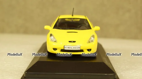 Toyota Celica (T23) 2000 желтая, 430168924, Minichamps 1:43