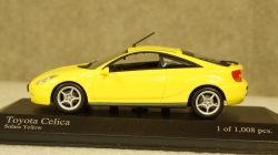 Toyota Celica (T23) 2000 желтая, 430168924, Minichamps 1:43