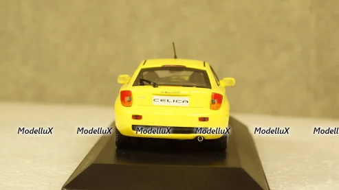 Toyota Celica (T23) 2000 желтая, 430168924, Minichamps 1:43