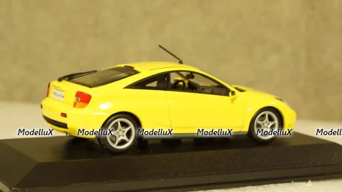 Toyota Celica (T23) 2000 желтая, 430168924, Minichamps 1:43