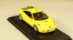 Toyota Celica (T23) 2000 желтая, 430168924, Minichamps 1:43