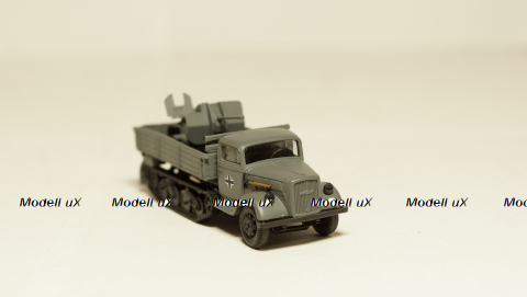 Opel Blitz тягач с зениткой, КУМ 047 1:87 