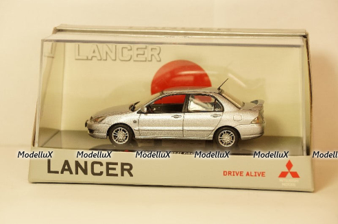 Mitsubishi Lancer IX, Vitesse 1:43