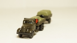 ЗиЛ 150 низкий борт груз прицеп, КУМ 491 1:87