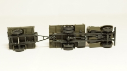 ЗиЛ 150 низкий борт груз прицеп, КУМ 491 1:87