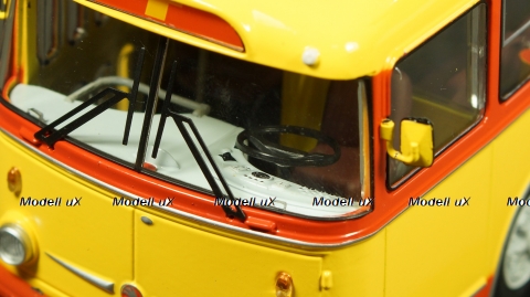 Троллейбус Skoda-9TR, 1961, красно-жёлтый, SSM4041, SSM 1:43