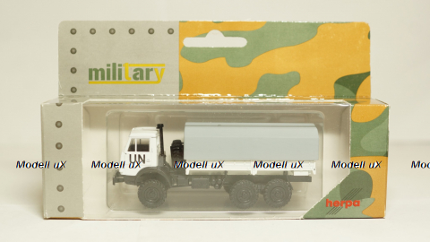 Камаз 4310 ООН Борт с тентом, Herpa 1:87 