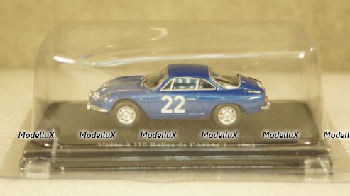 Renault Alpine A110 No.22 Rally de Agaci 1963, Eligor 1:43