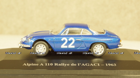 Renault Alpine A110 No.22 Rally de Agaci 1963, Eligor 1:43