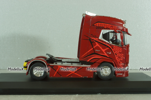 Saviem S7 пожарное депо с лестницей красный, Atlas 1:43