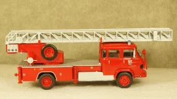 Saviem S7 пожарное депо с лестницей красный, Atlas 1:43