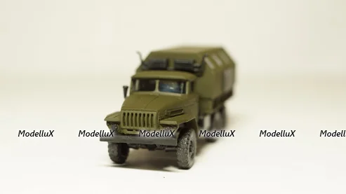 УРАЛ 4320 кунг радиостанция, Herpa/КУМ 1:87 