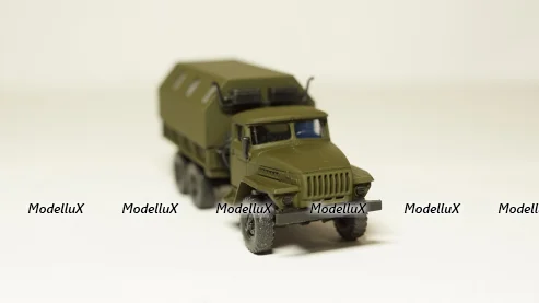 УРАЛ 4320 кунг радиостанция, Herpa/КУМ 1:87 