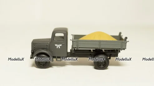 Magirus самосвал, немецкий военный, Herpa/КУМ 1:87 