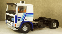 Volvo F12 1977 white/blue, RK180033, Road Kings 1:18