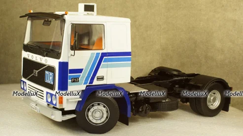 Volvo F12 1977 white/blue, RK180033, Road Kings 1:18