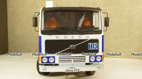 Volvo F12 1977 white/blue, RK180033, Road Kings 1:18
