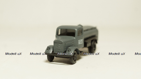 Mercedes Benz 3000 военный бензовоз немецкий, Herpa/КУМ 1:87 