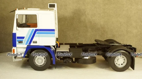 Volvo F12 1977 white/blue, RK180033, Road Kings 1:18