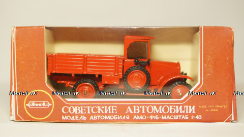 Амо Ф15, красный, 1:43