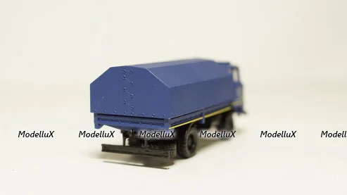 IFA wl50 синяя, кузов с тентом, THW, Herpa/КУМ 1:87 