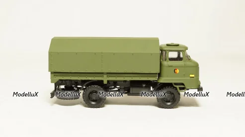 IFA wl50 военная гдр, кузов с тентом, Herpa/КУМ 1:87 